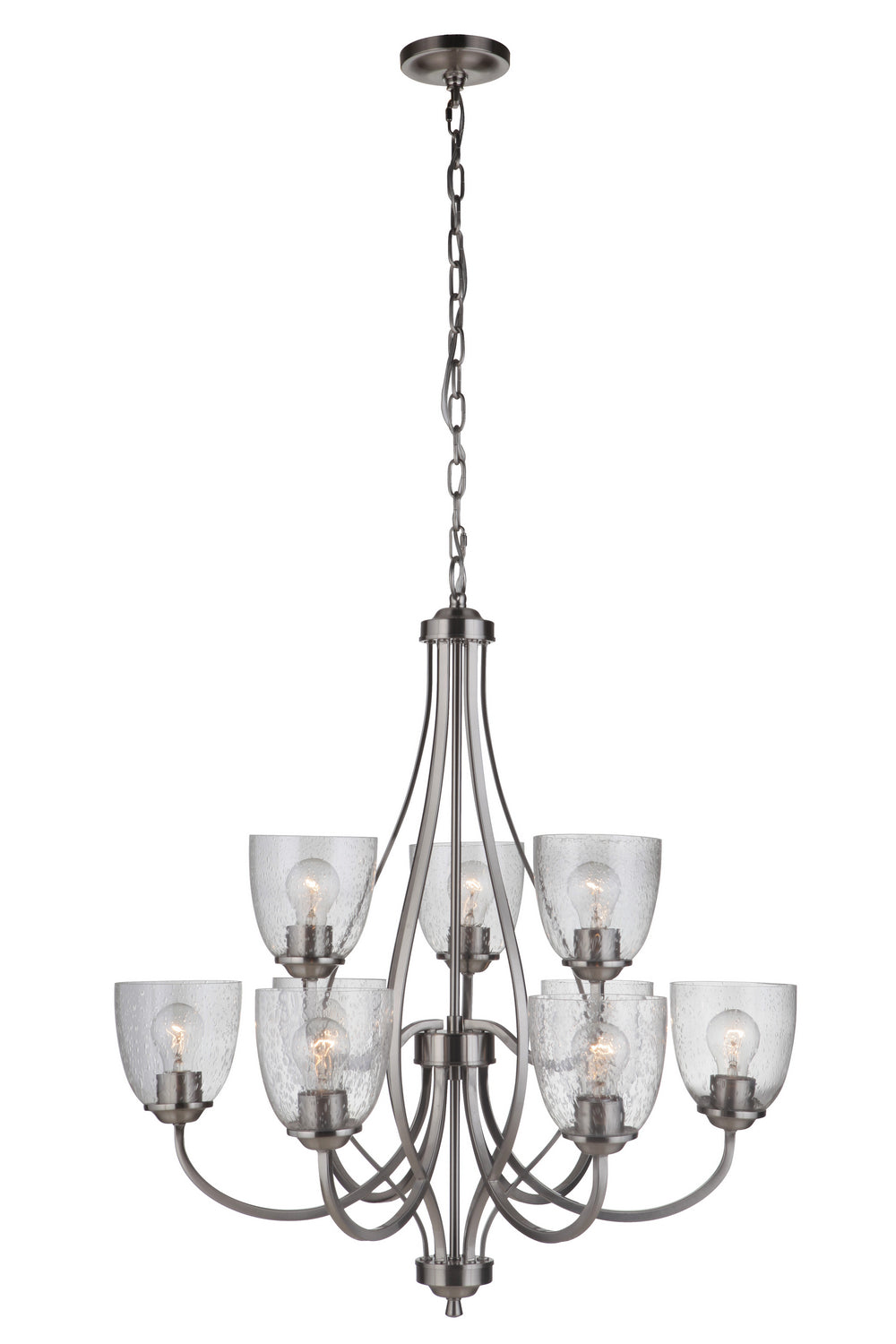 Craftmade Serene 49929-BNK Chandelier Light - Brushed Polished Nickel