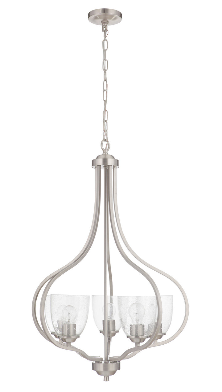 Craftmade Serene 49935-BNK Chandelier Light - Brushed Polished Nickel