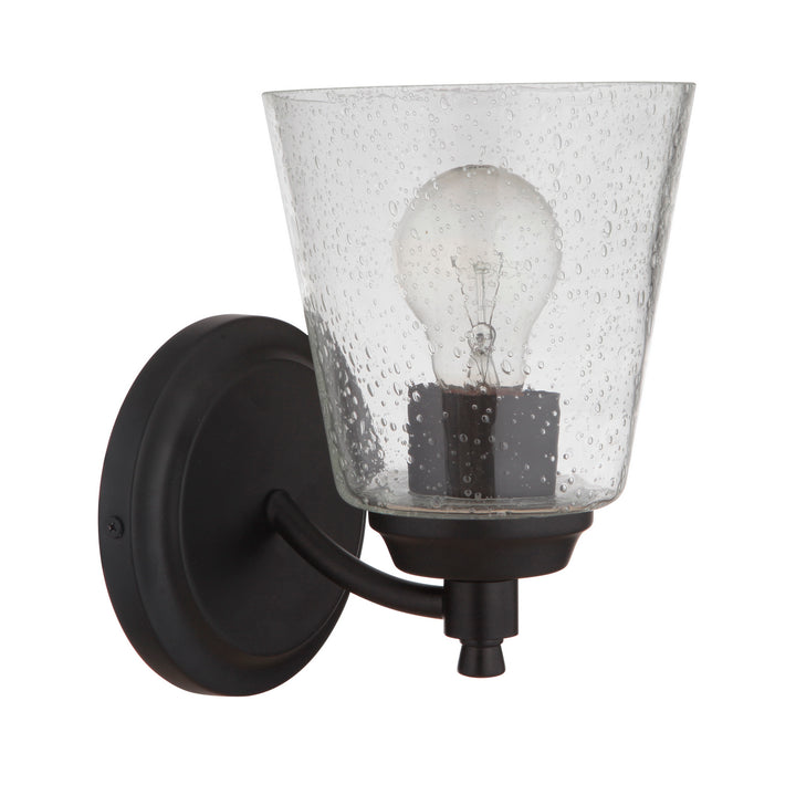 Craftmade Tyler 50201-FB Wall Sconce Light - Flat Black