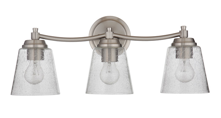 Craftmade Tyler 50203-BNK Bath Vanity Light 23 in. wide - Brushed Polished Nickel