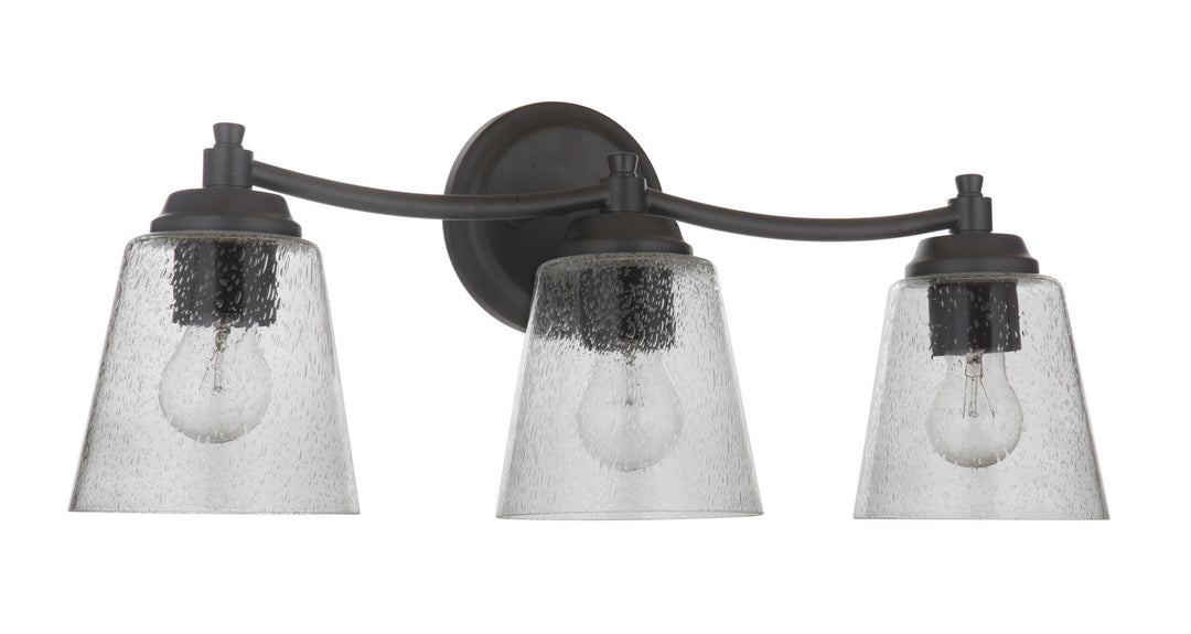 Craftmade Tyler 50203-FB Bath Vanity Light 23 in. wide - Flat Black