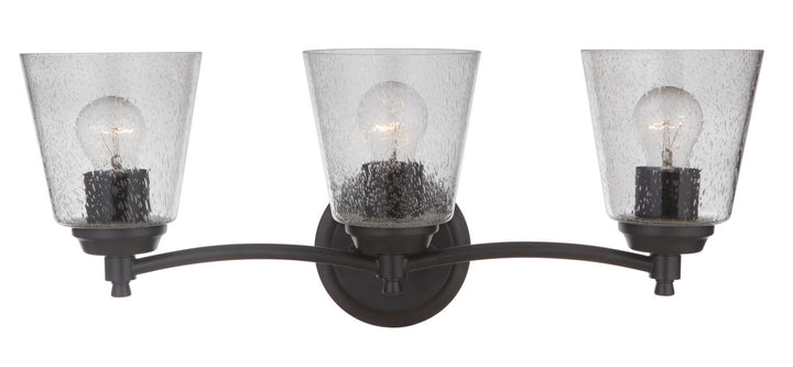 Craftmade Tyler 50203-FB Bath Vanity Light 23 in. wide - Flat Black