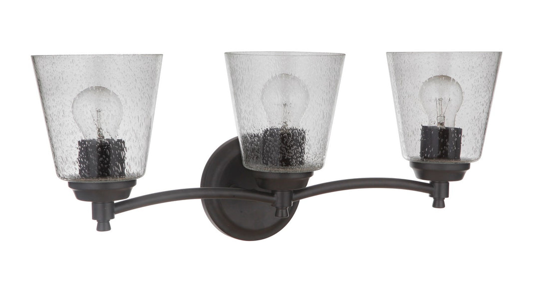 Craftmade Tyler 50203-FB Bath Vanity Light 23 in. wide - Flat Black