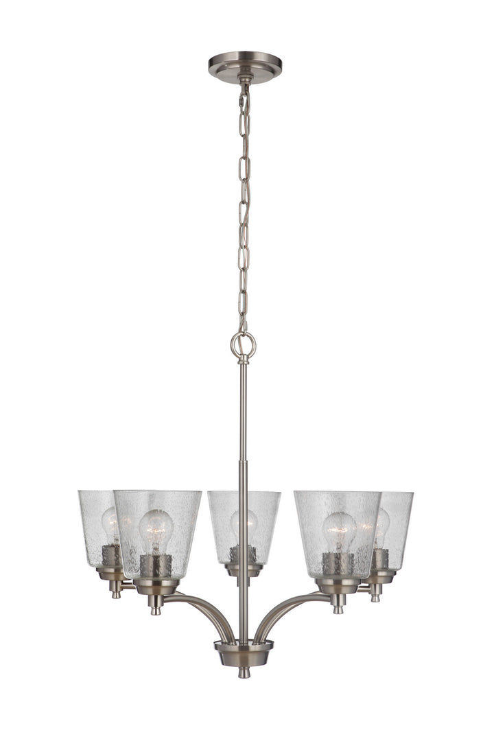 Craftmade Tyler 50225-BNK Chandelier Light - Brushed Polished Nickel