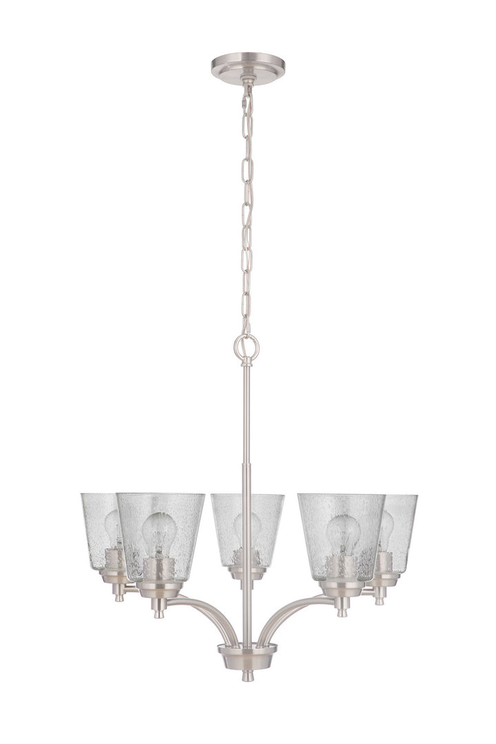 Craftmade Tyler 50225-BNK Chandelier Light - Brushed Polished Nickel