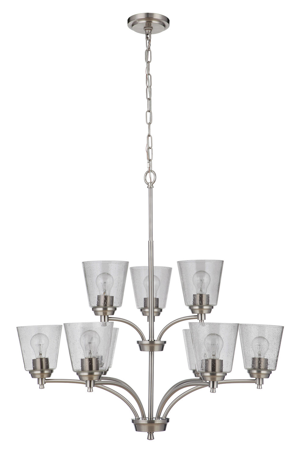 Craftmade Tyler 50229-BNK Chandelier Light - Brushed Polished Nickel