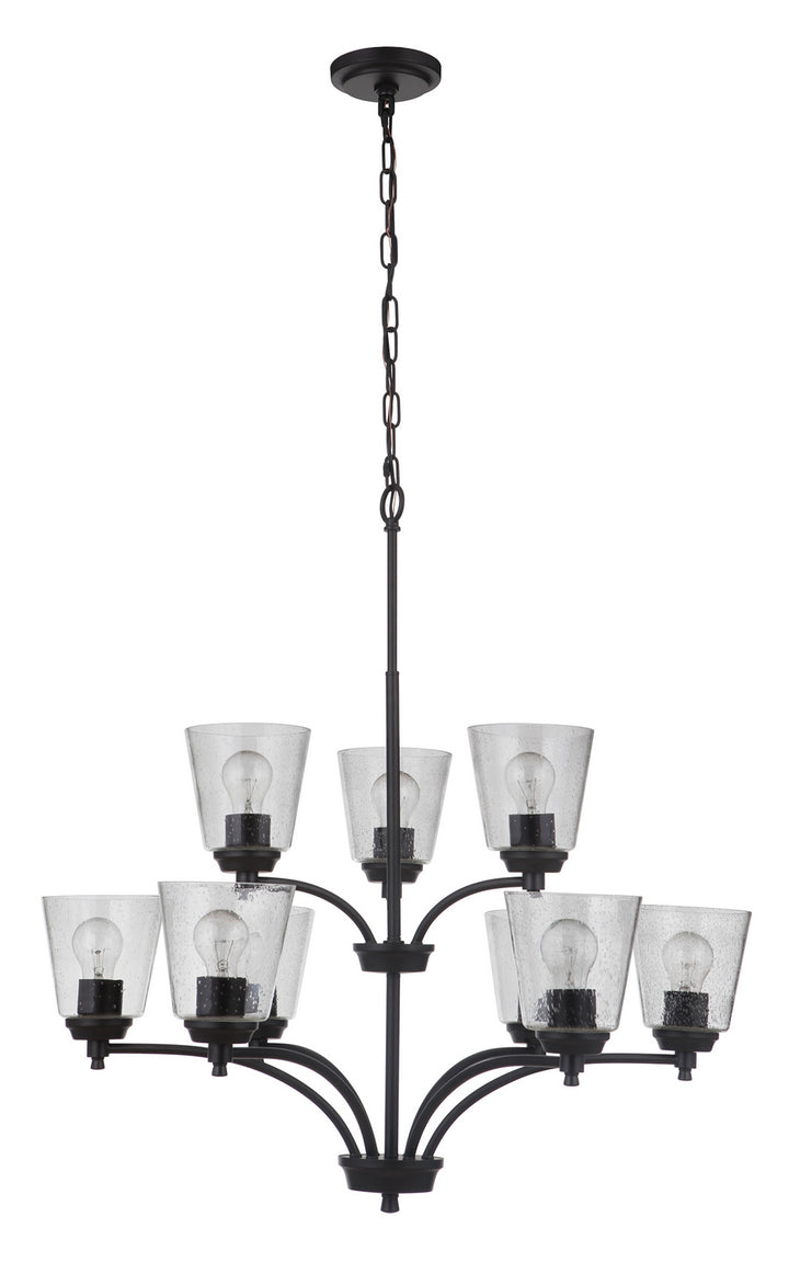 Craftmade Tyler 50229-FB Chandelier Light - Flat Black