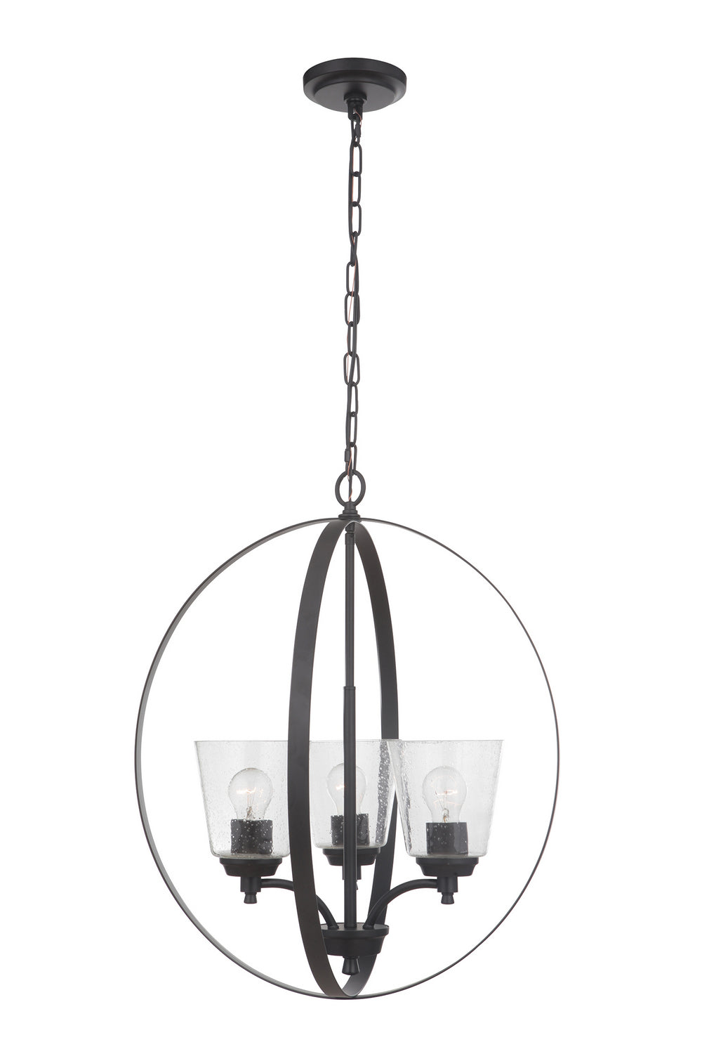 Craftmade Tyler 50233-FB Chandelier Light - Flat Black