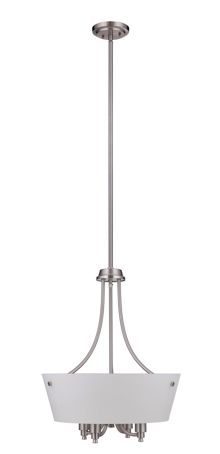 Craftmade Tyler 50234-BNK-WG Pendant Light - Brushed Polished Nickel