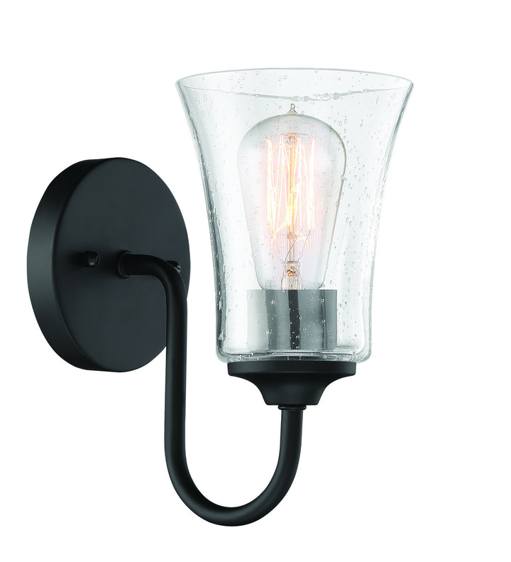 Craftmade Gwyneth 50401-FB Wall Sconce Light - Flat Black