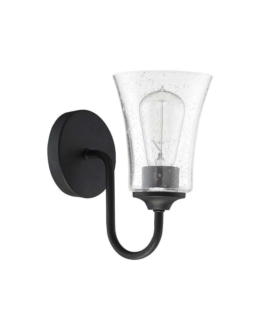 Craftmade Gwyneth 50401-FB Wall Sconce Light - Flat Black