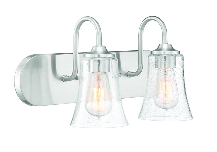 Craftmade Gwyneth 50402-BNK Bath Vanity Light 18 in. wide - Brushed Polished Nickel