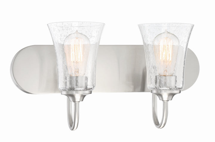Craftmade Gwyneth 50402-BNK Bath Vanity Light 18 in. wide - Brushed Polished Nickel