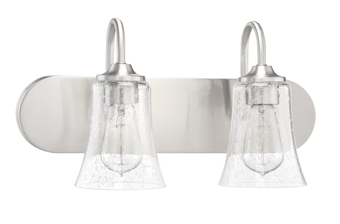Craftmade Gwyneth 50402-BNK Bath Vanity Light 18 in. wide - Brushed Polished Nickel
