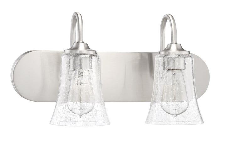 Craftmade Gwyneth 50402-BNK Bath Vanity Light 18 in. wide - Brushed Polished Nickel
