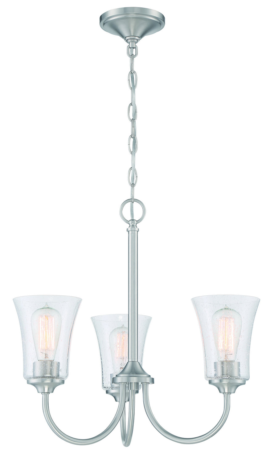 Craftmade Gwyneth 50423-BNK Chandelier Light - Brushed Polished Nickel