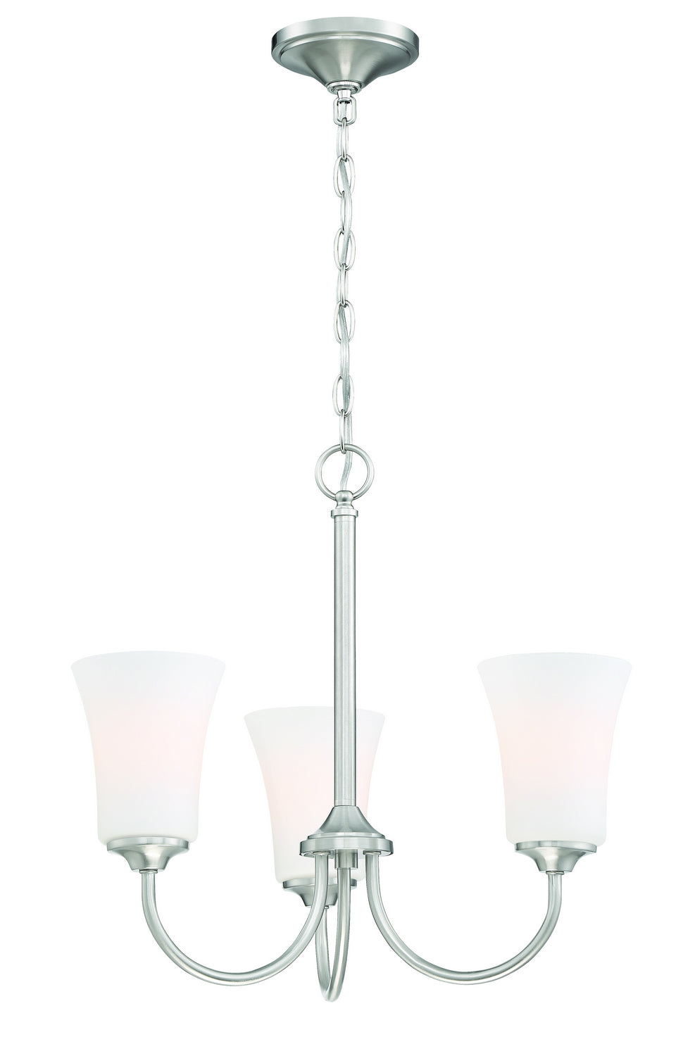 Craftmade Gwyneth 50423-BNK-WG Chandelier Light - Brushed Polished Nickel