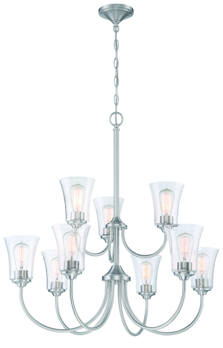 Craftmade Gwyneth 50429-BNK Chandelier Light - Brushed Polished Nickel