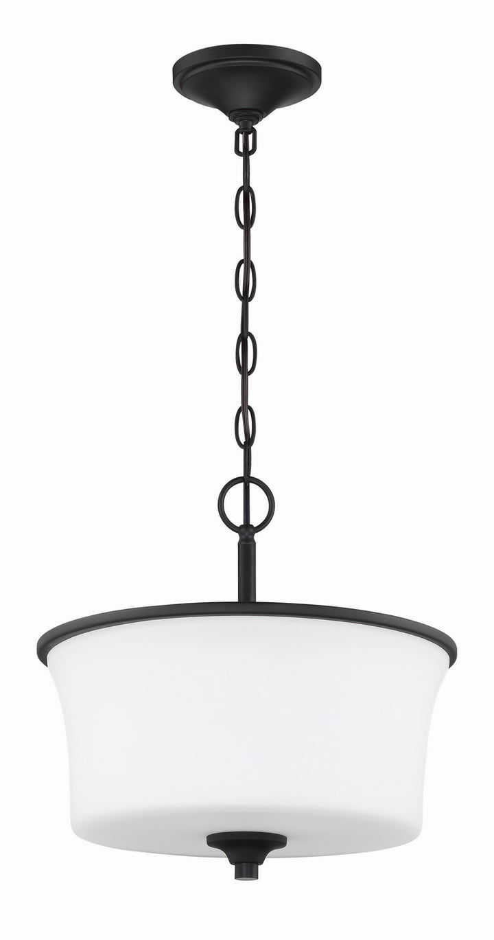 Craftmade Gwyneth 50452-FB-WG Ceiling Light - Flat Black