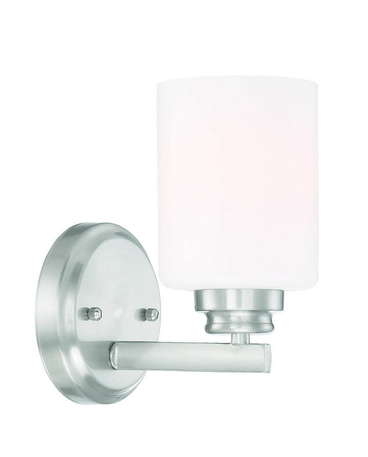 Craftmade Bolden 50501-BNK-WG Wall Sconce Light - Brushed Polished Nickel