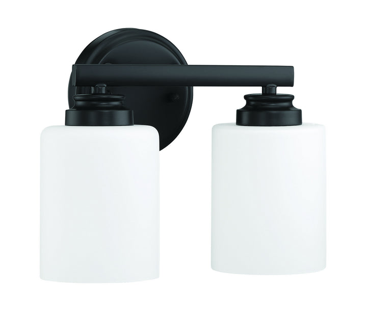 Craftmade Bolden 50502-FB-WG Bath Vanity Light 11 in. wide - Flat Black