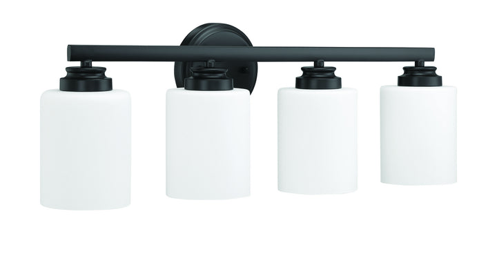 Craftmade Bolden 50504-FB-WG Bath Vanity Light 26 in. wide - Flat Black