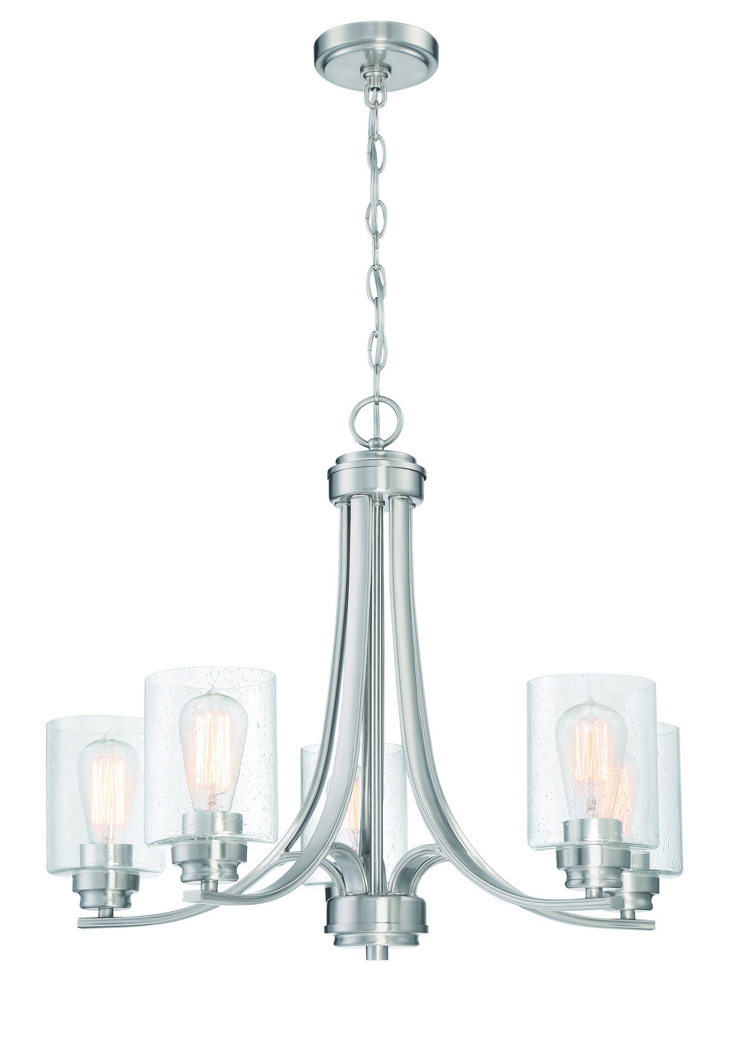 Craftmade Bolden 50525-BNK Chandelier Light - Brushed Polished Nickel