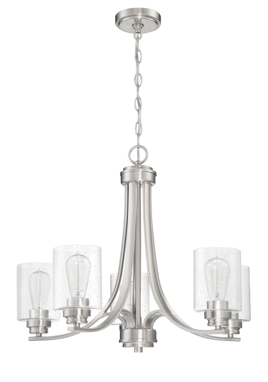 Craftmade Bolden 50525-BNK Chandelier Light - Brushed Polished Nickel