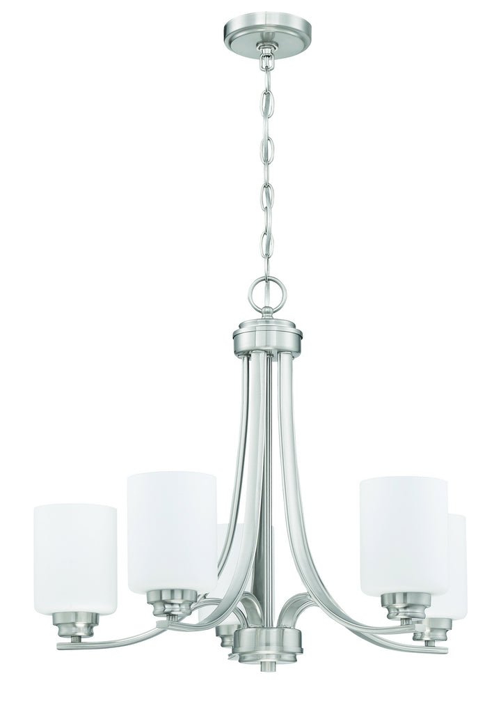 Craftmade Bolden 50525-BNK-WG Chandelier Light - Brushed Polished Nickel