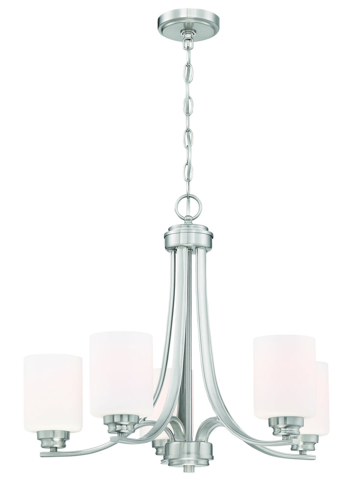 Craftmade Bolden 50525-BNK-WG Chandelier Light - Brushed Polished Nickel