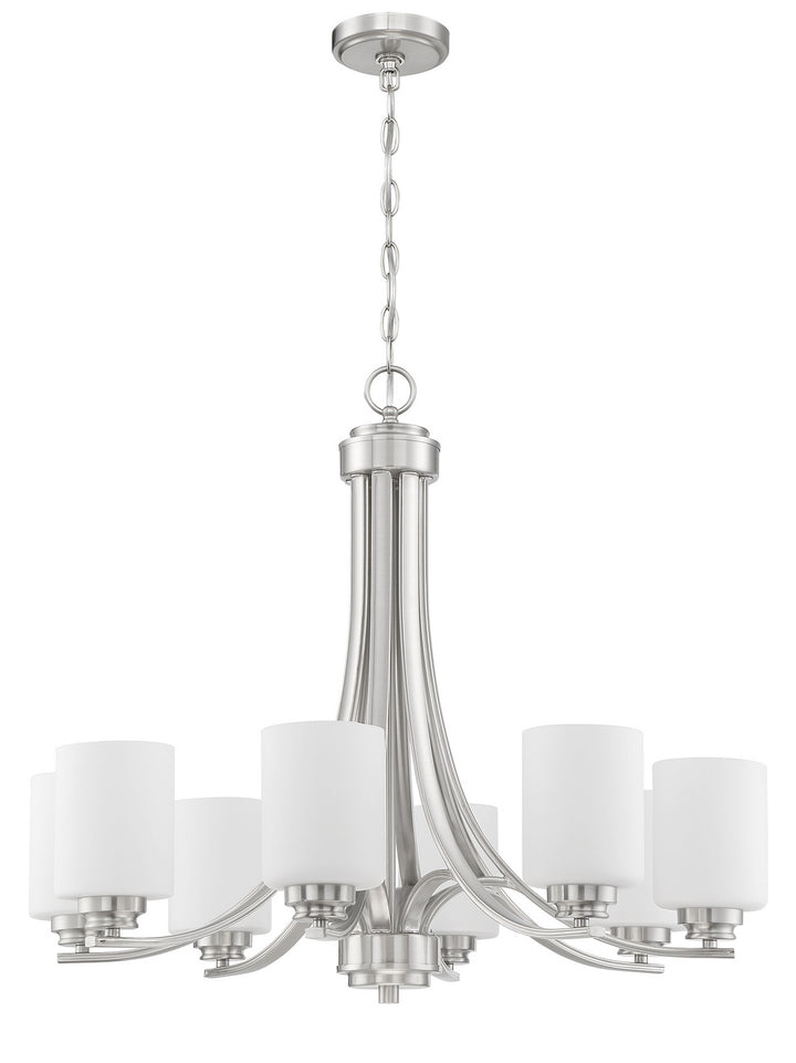 Craftmade Bolden 50528-BNK-WG Chandelier Light - Brushed Polished Nickel