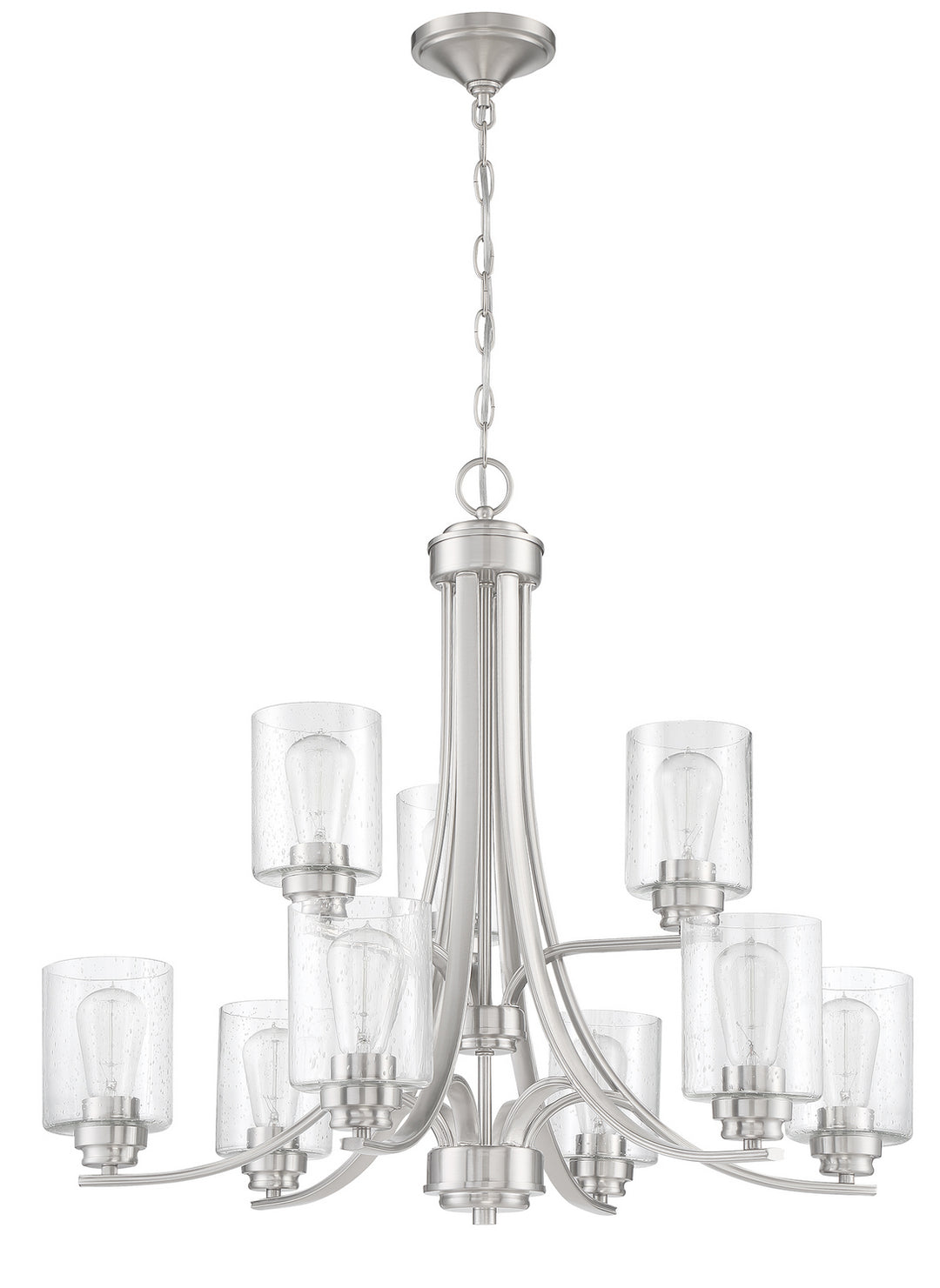 Craftmade Bolden 50529-BNK Chandelier Light - Brushed Polished Nickel