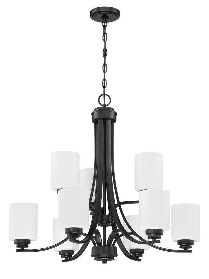 Craftmade Bolden 50529-FB-WG Chandelier Light - Flat Black