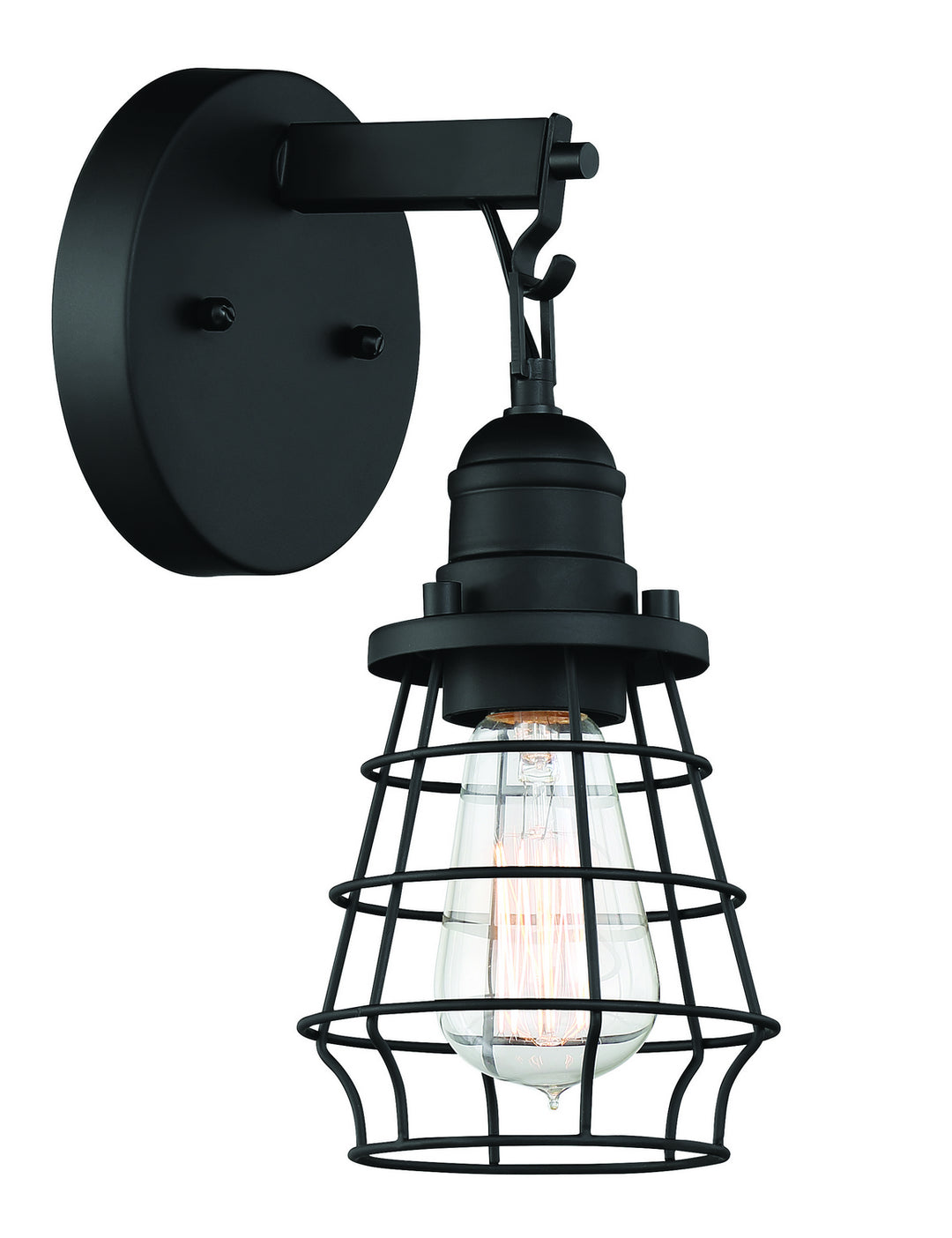 Craftmade Thatcher 50601-FB Wall Sconce Light - Flat Black