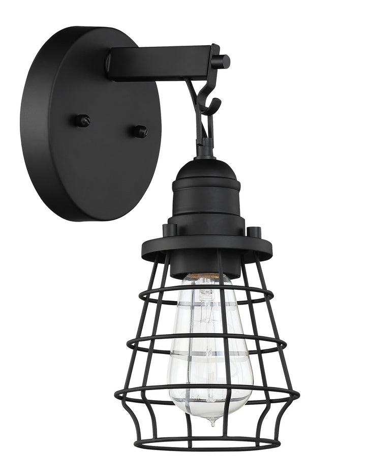 Craftmade Thatcher 50601-FB Wall Sconce Light - Flat Black