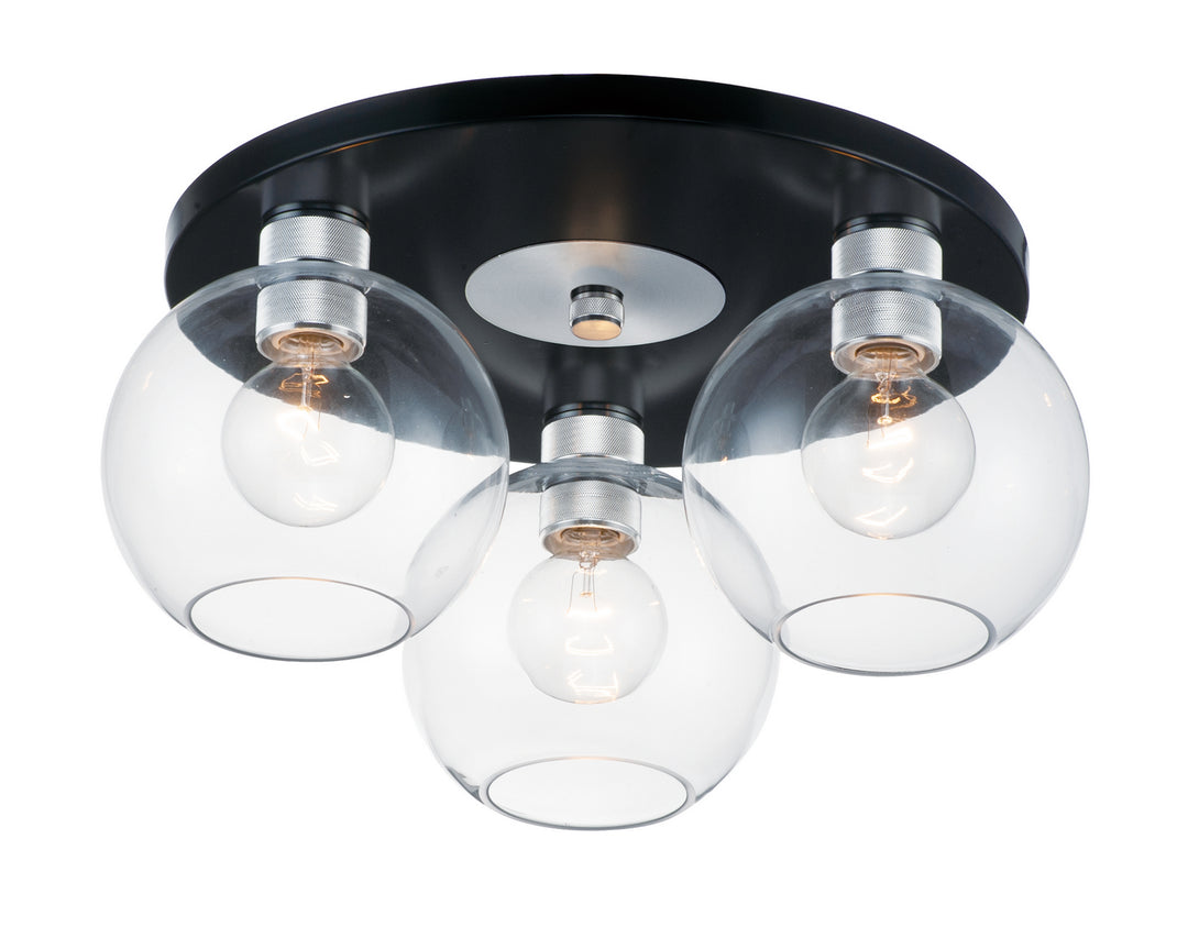 Maxim Vessel 21610CLBKAL Ceiling Light - Black / Brushed Aluminum