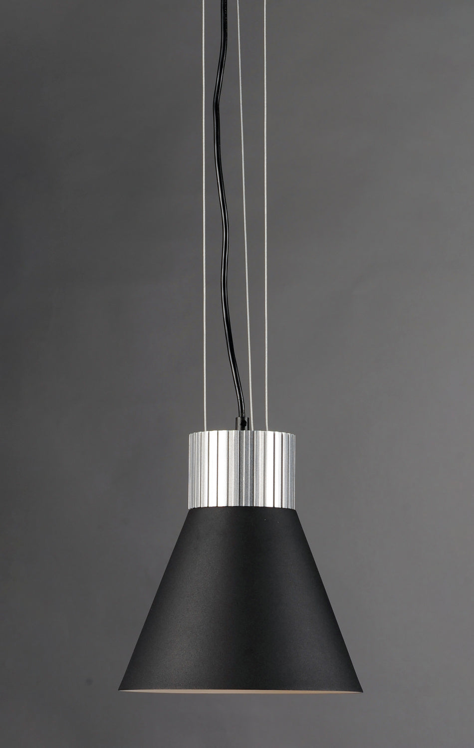 Maxim Storehouse 25230SABK Pendant Light - Satin Aluminum / Black