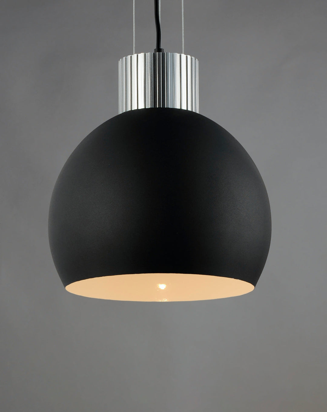 Maxim Storehouse 25238SABK Pendant Light - Satin Aluminum / Black