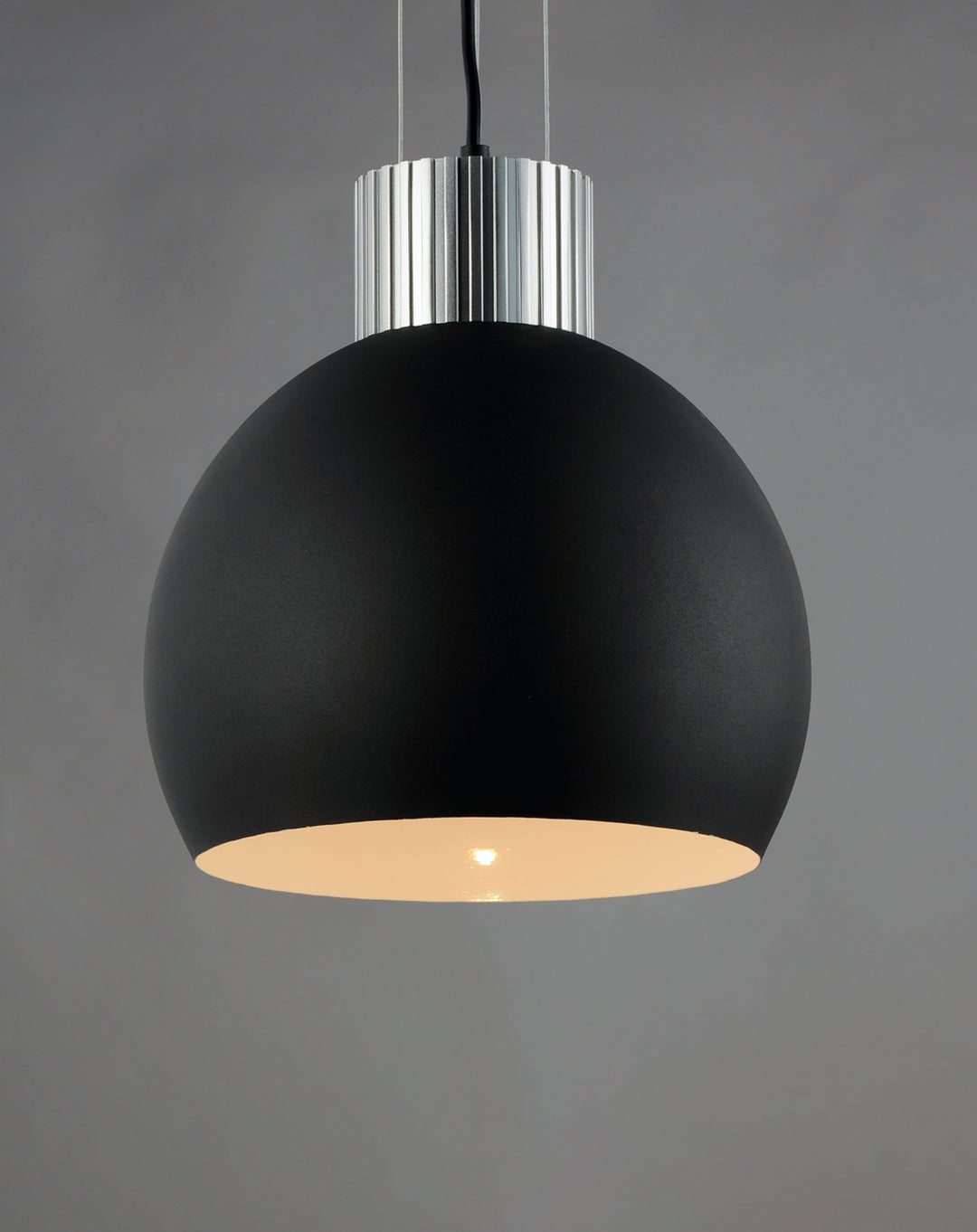 Maxim Storehouse 25238SABK Pendant Light - Satin Aluminum / Black