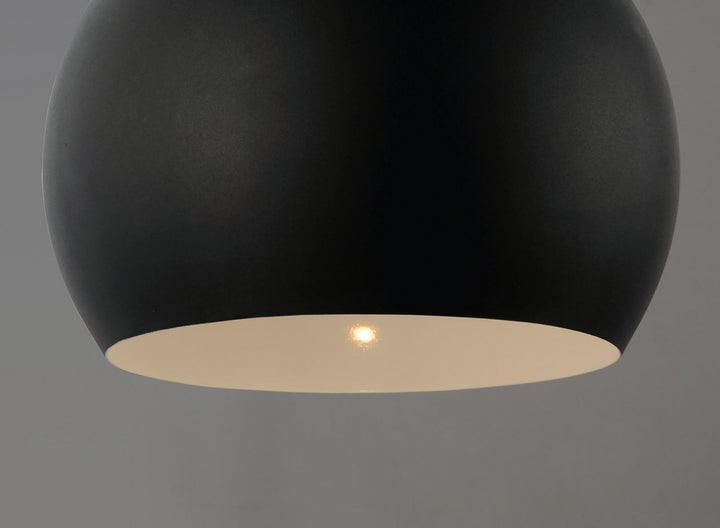 Maxim Storehouse 25238SABK Pendant Light - Satin Aluminum / Black
