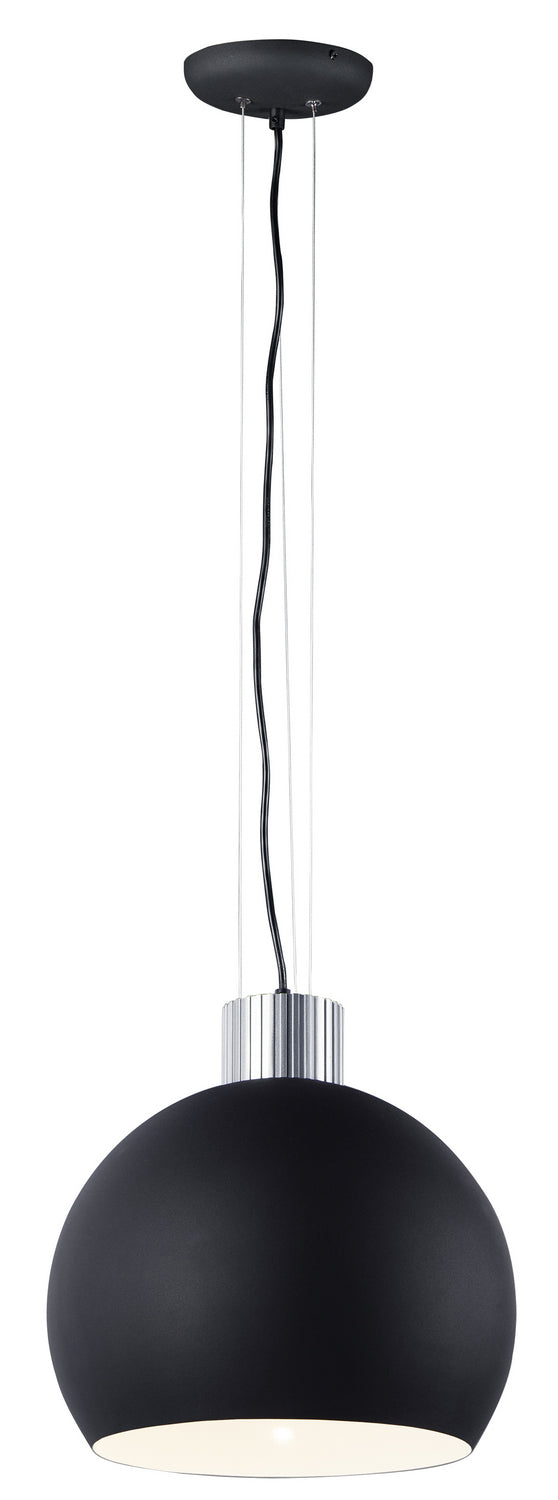 Maxim Storehouse 25238SABK Pendant Light - Satin Aluminum / Black