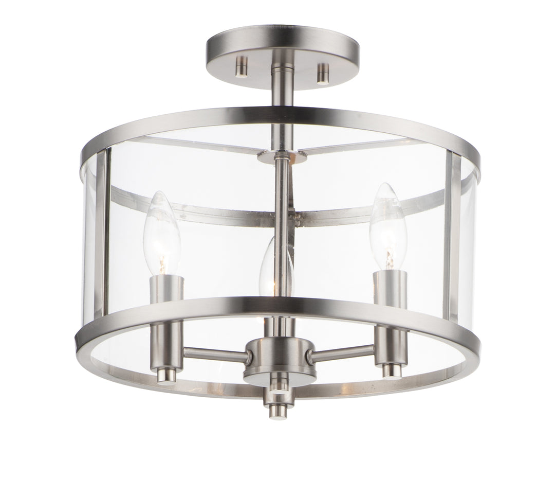 Maxim Sentinel 25250CLSN Ceiling Light - Satin Nickel