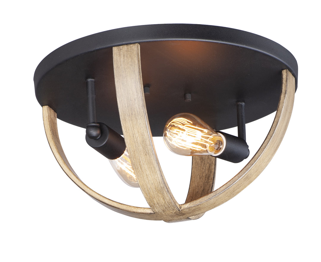 Maxim Compass 27570BWBK Ceiling Light - Barn Wood / Black