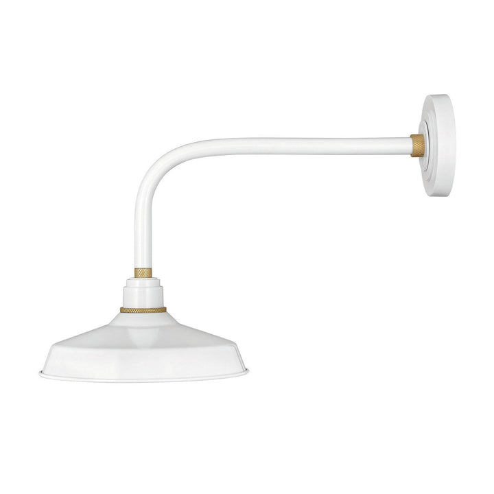 Hinkley Lighting 10312GW  Foundry Classic Outdoor Gloss White