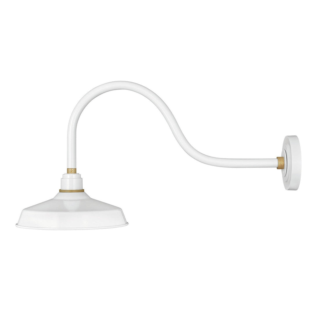 Hinkley Lighting 10352GW  Foundry Classic Outdoor Gloss White