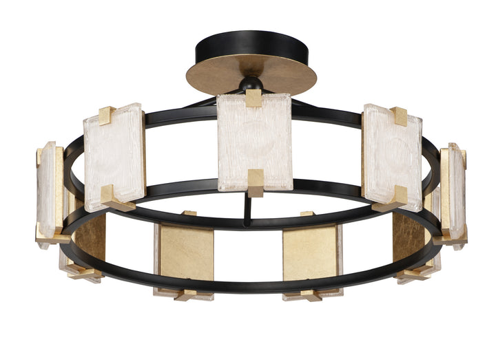 Maxim Radiant 39530CYBKGL Ceiling Light - Black / Gold Leaf