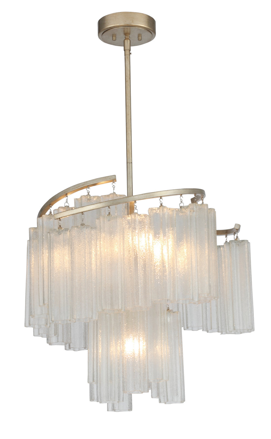 Maxim Victoria 39575WFLGS Chandelier Light - Golden Silver