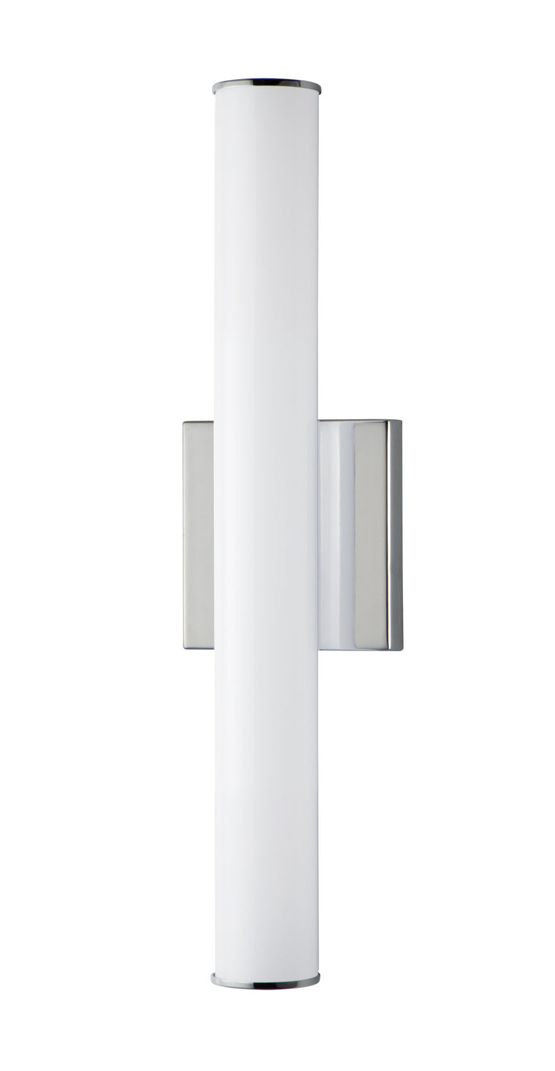 Maxim Rail 52100PC Bath Vanity Light 18 in. wide - Polished Chrome