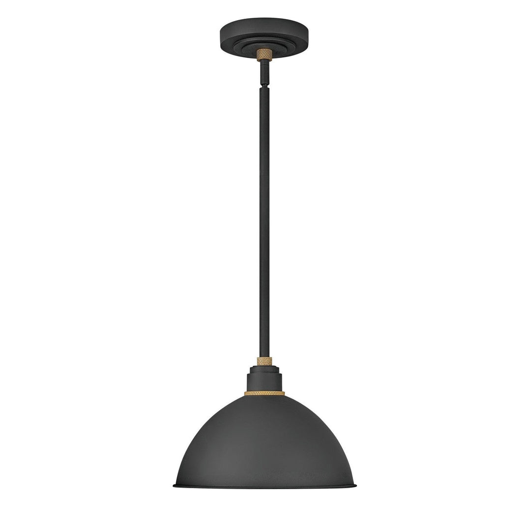 Hinkley Lighting 10584TK  Foundry Dome Outdoor Textured Black