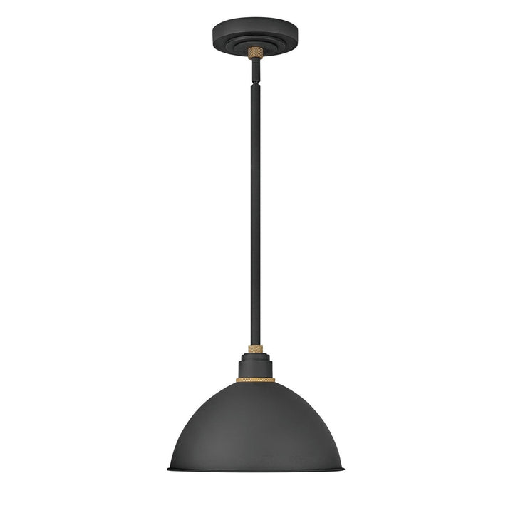 Hinkley Lighting 10584TK  Foundry Dome Outdoor Textured Black